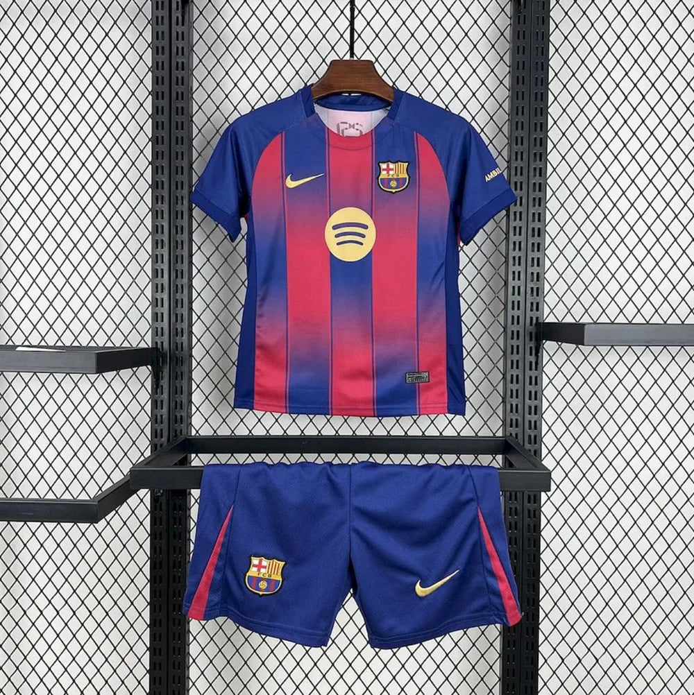 Kits Enfants FC Barcelone 2025/26 Domicile