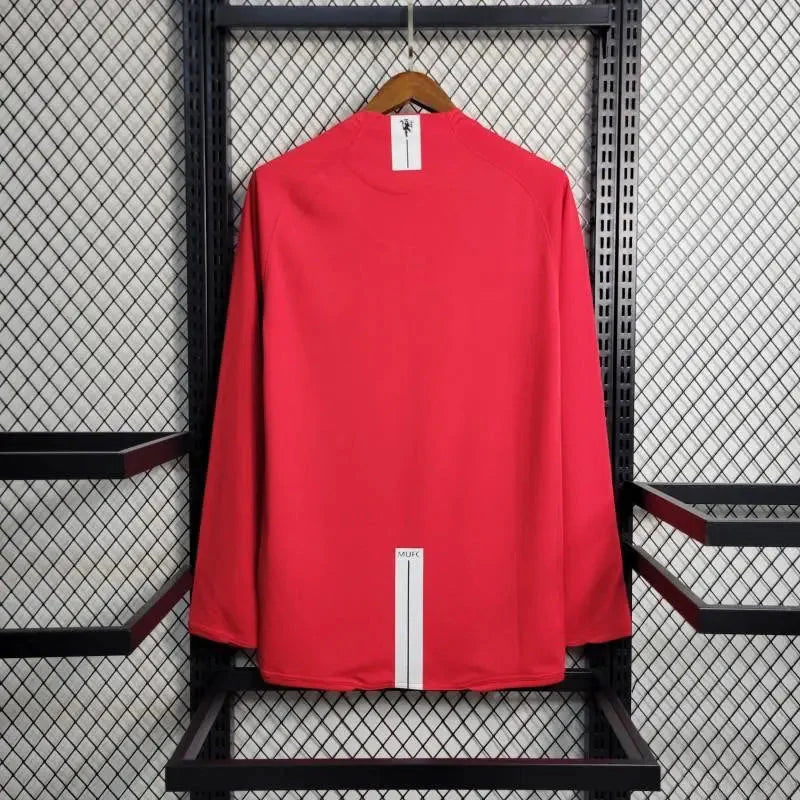 MANCHESTER UNITED - MAILLOT MANCHES LONGUES RETRO 2008